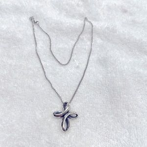 James Avery “Eternal Ribbon Cross” necklace